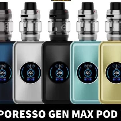 VAPORESSO Gen Max Pod Mod 220W Vape Kit in Dubai - Vapesmokezone