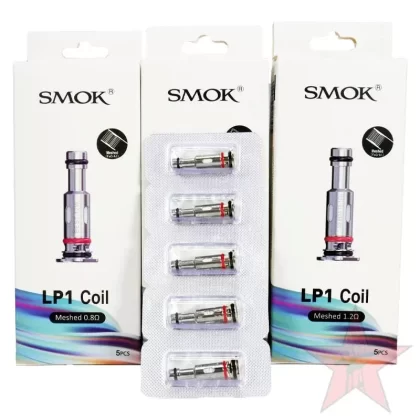 Smok LP1 – Novo 4 Replacement Coils - Coil#Meshed 0.8ohm Coil>DC 0.8ohm MTL Coil>Meshed 1.2ohm Coil