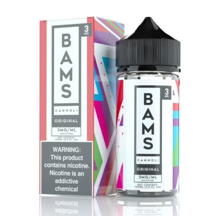Bam’s Cannoli Original Cannoli eJuice - Vape Product; Vape Product, Vape Product (60B669)