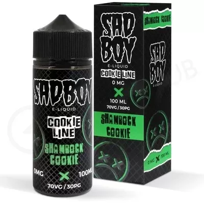 Shamrock Cookie Shortfill E-Liquid by Sadboy 100ml - Ecigpremium