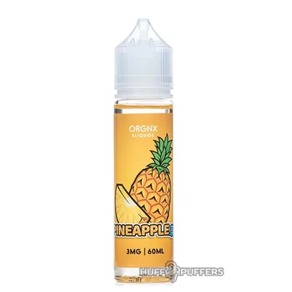 ORGNX – Pineapple Ice 60mL - Nicotine Strength#0mg>3mg>6mg