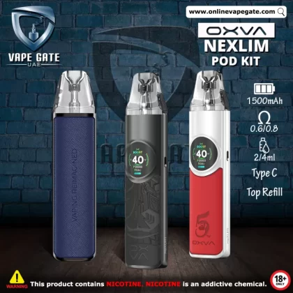 OXVA Nexlim Pod Kit - Chequered Gray