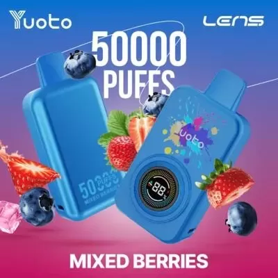 Yuoto Lens 50000 Puffs | At - Houseofvapeindia