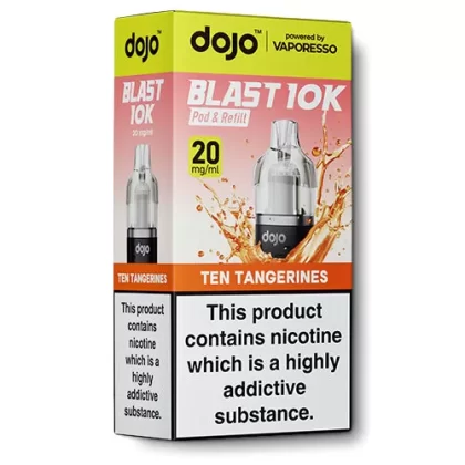 Ten Tangerines Pod & Refill by Dojo Blast 10k - Ecigarettedirect Co