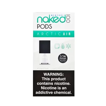 Arctic Air – Pack of 4 Pods by Naked 100 Pod System