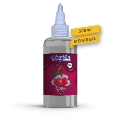 KINGSTON CHERRY CHILL 500ML SHORTFILL E-LIQUID