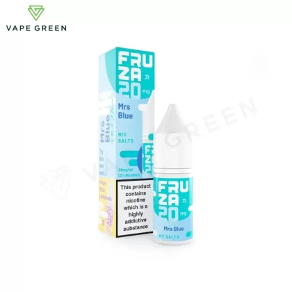 Mrs Blue Nic Salt E-Liquid by Fruza - Eliquidsupply