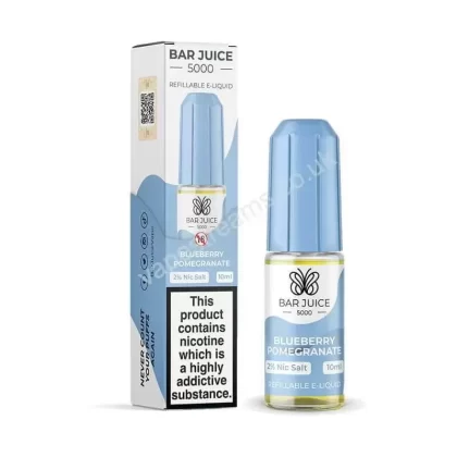 Bar Juice 5000 Blueberry Pomegranate Nic Salt E-Liquid - Vapestreams Co