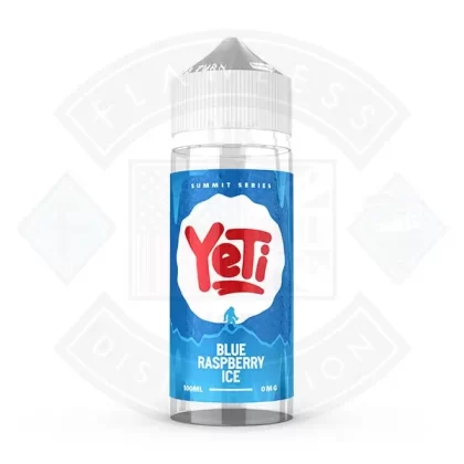 Yeti Summit Series – Blue Raspberry Ice 0mg0mg 100ml Shortfill - Eliquidsupply