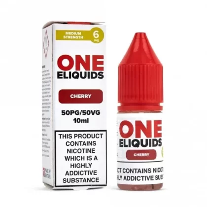 One E Liquids Cherry E Liquid – 50/50 Series (10ml)