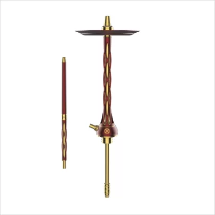 Shisha BladeHookah One M Red-Gold - BladeHookah / Uszczelka / Dyfuzor / Talerzyk / Ustnik / Aluminium / Czerwony