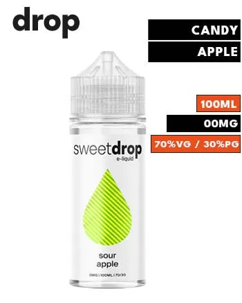 Sour Apple eLiquid by Sweet Drop 100ml