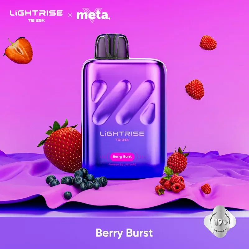 Lost Vape Lightrise TB 25K Disposable Vape – Berry Burst