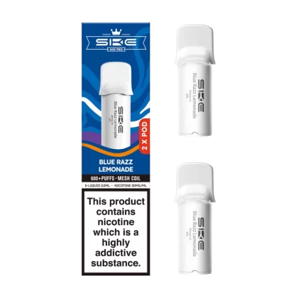 Blue Razz Lemonade SKE 600 Pro Pods - 10mg - Vape Product
