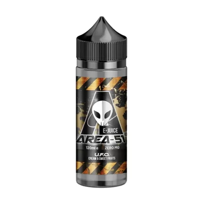 Area 51 U.F.O 100ml Shortfill E-Liquid - 1 x 18mg Nic Shot