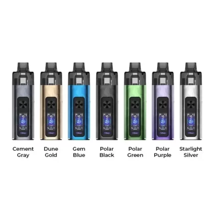 Uwell Typhos 45W Pod Kit - Cement Gray, Dune Gold