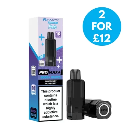Hayati Pro Max + 6000 Prefilled Pods (10mg) - Vape Co