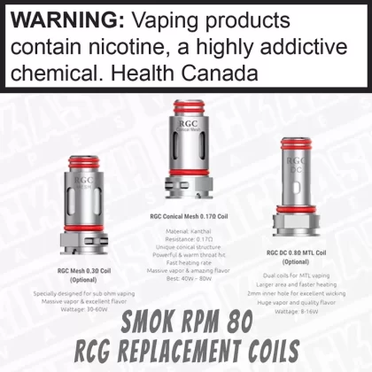 SMOK RGC Replacement Coils-DISC-DNR-0125