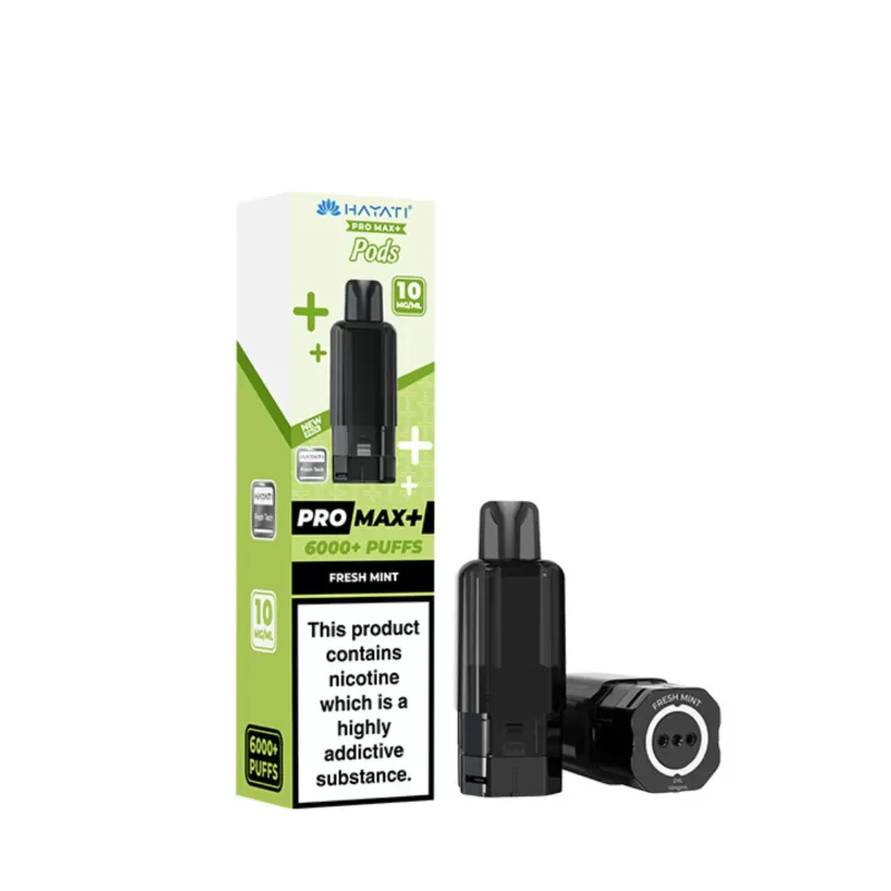 Hayati Pro Max + 6000 Prefilled Pods (10mg) - Vape Co - Image 2