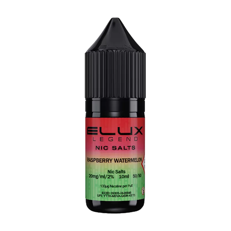 Raspberry Watermelon Nic Salt by Elux 10ml - 10mg - Vape Product (C64D10)