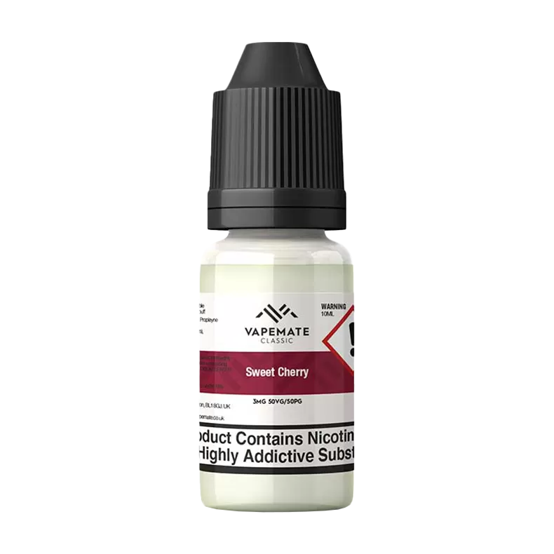 Vapemate Classic Sweet Cherry 10ml - 12mg - Vape Product (2A4D1F)