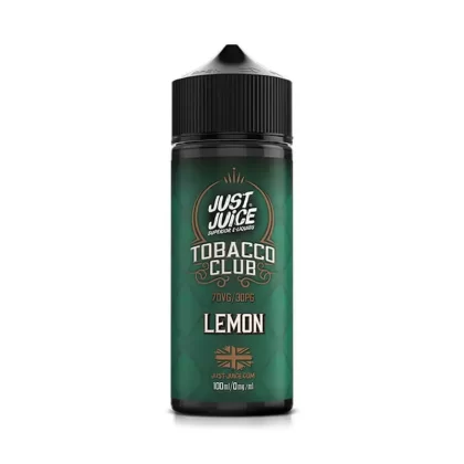 Lemon 100ml E-Liquid Shortfill by Just Juice Tobacco Club - Vapestreams Co