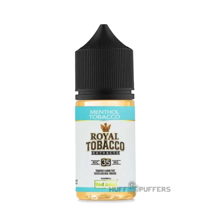 Royal Tobacco Extracts Salt – Menthol Tobacco 30mL - Vape Product, Vape Product