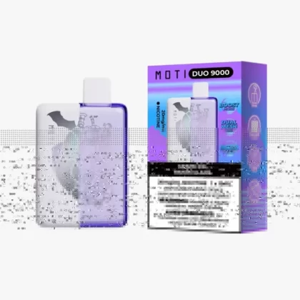 Moti Duo 9000 Puffs Disposable Vape – Grape Ice