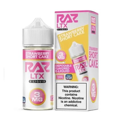 Pod Juice x RAZ TF Strawberry Shortcake 100ml - Vape Product, Vape Product