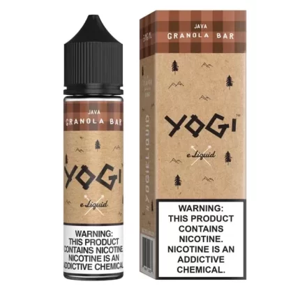 Yogi E-Liquid | Java Granola Bar - Nicotine#6mg>3mg>0mg