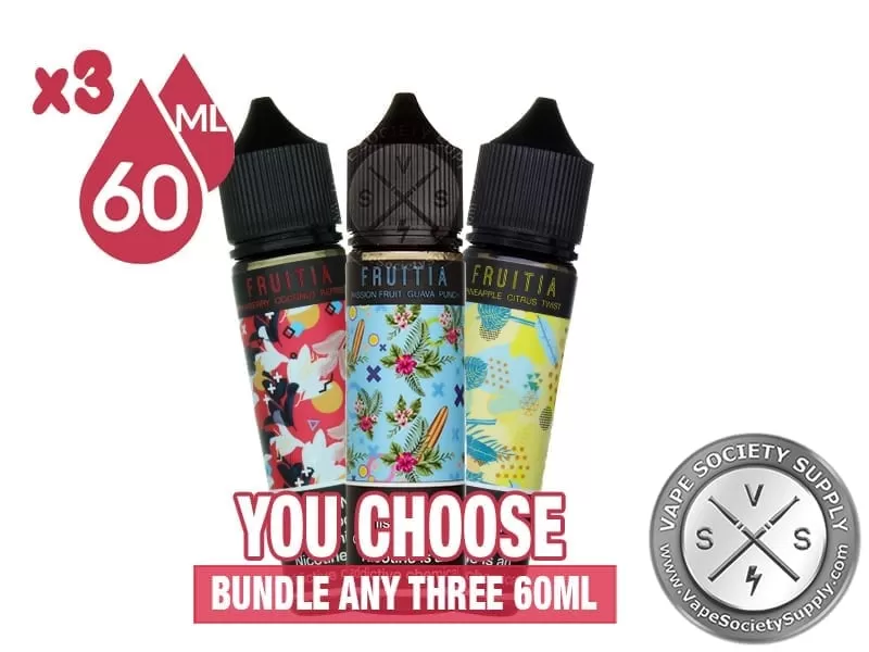 Fruitia Bundle 3x60ml (180ml)