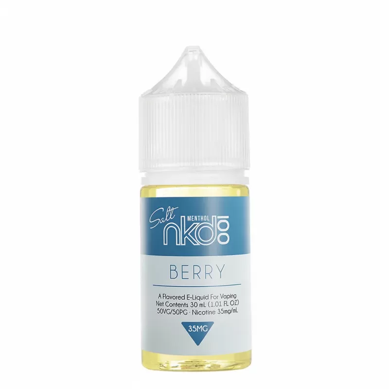 NKD 100 Salt Menthol – Berry 30mL Nicotine Salt Pre-Steeped