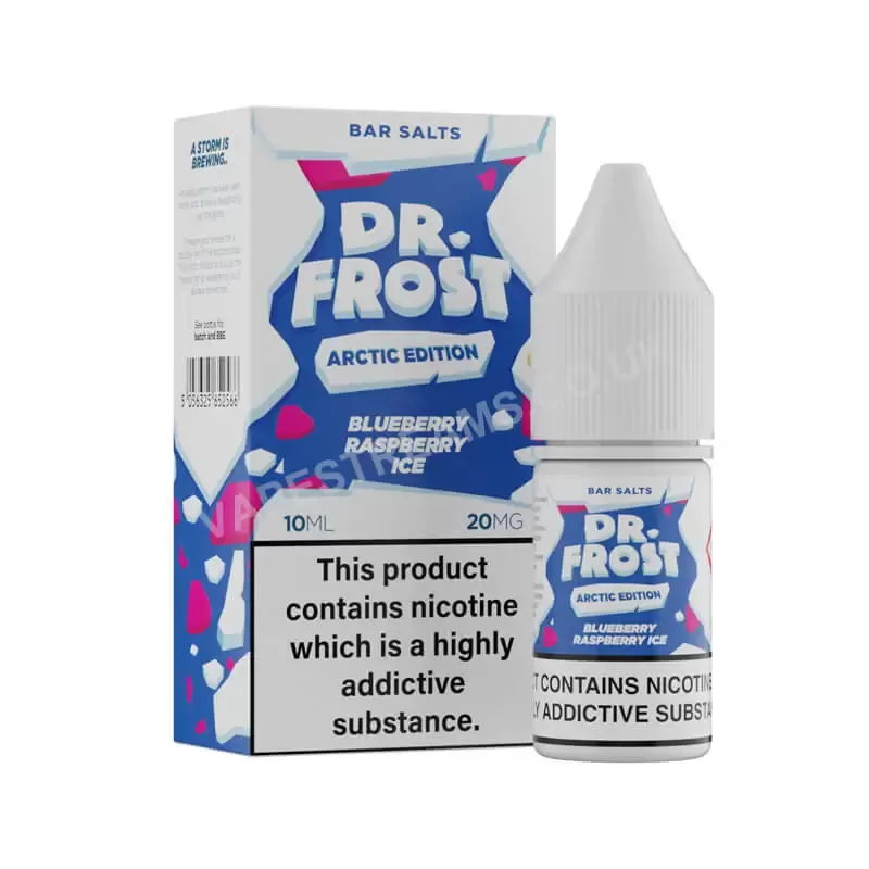 Dr Frost Arctic Edition Blueberry Raspberry Ice Nic Salt E-Liquid - Vapestreams Co