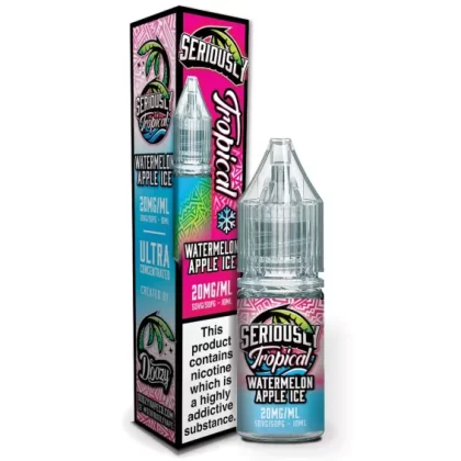 Watermelon Apple Ice Seriously Salty – Doozy Nic Salts e Liquid 10ml – TPD - Vapestorm Co