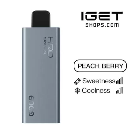 HQD Cuvie Slick 6000 – Peach Berry - Ozvapeone (938E9A)