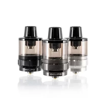 Dovpo DNP Pod Tank - Color#Black>Gunmetal>Stainless Steel