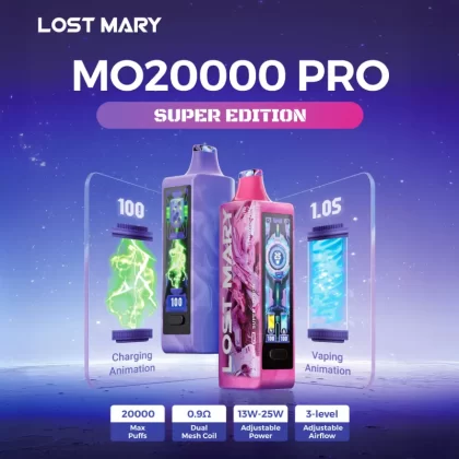 Lost Mary MO20K MO20000 Pro "SUPER EDITION" Disposable Device - 20000 Puffs - Scary Berry