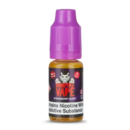 Strawberry Burst E-Liquid by Vampire Vape (10ml) - 0mg