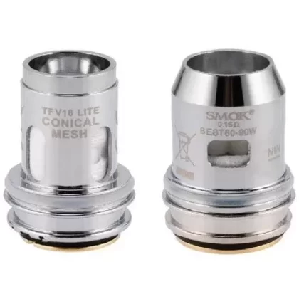 Smok Tfv16 Lite Replacement Coil (3 Pack) – *Last Call* - Variant#CONICAL MESH 0.2ohm>DUAL MESH 0.15ohm (29AAE2)