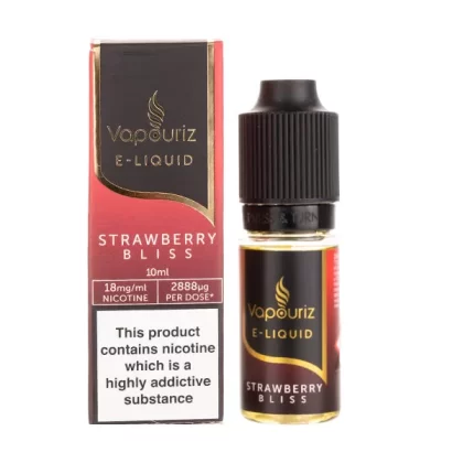 Strawberry Bliss E-Liquid by Vapouriz Premium - 3mg