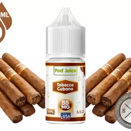 Tobacco Cubano Pod Juice Salt 30ml - Vape Product, Vape Product