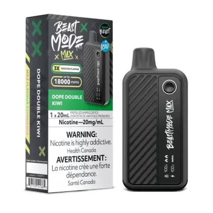 Flavour Beast Beast Mode Max 18K Disposable – 20ML – Dope Double Kiwi