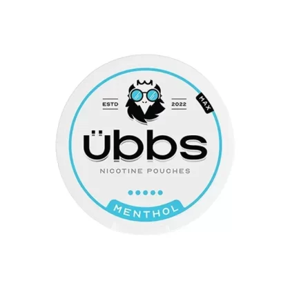 Übbs 14 mg Menthol Max Strength Nikotinbeutel – Packung mit 20 Stück - Ejuicewarehouse