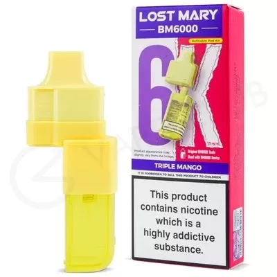 Triple Mango Lost Mary BM6000 Refill Pack - Ecigpremium