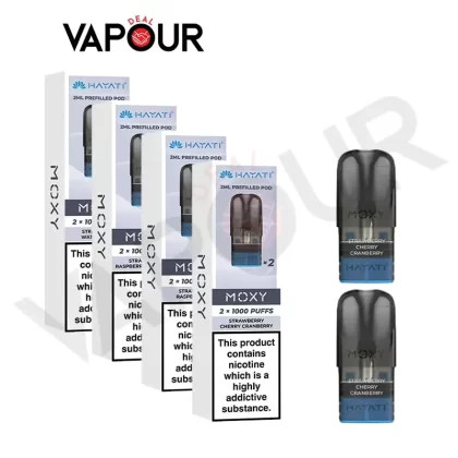 Hayati Moxy Prefilled Pods - Fizzy Cherry
