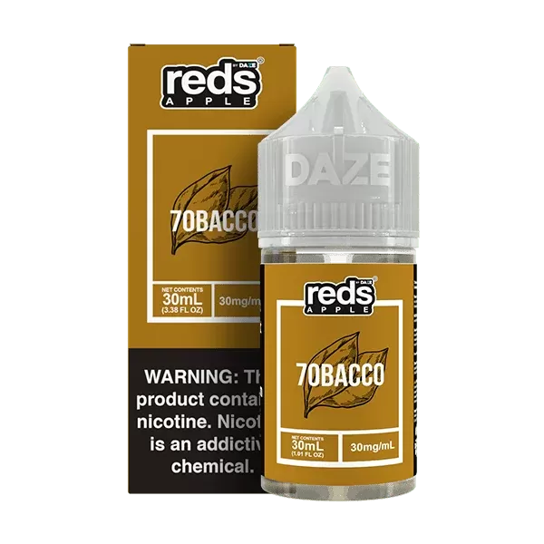 7obacco SALT – Red’s Apple E-Juice by 7 Daze – 30mL