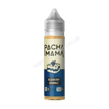 Pacha Mama Dessert Blueberry Crumble E-Liquid Shortfill - Vapestreams Co