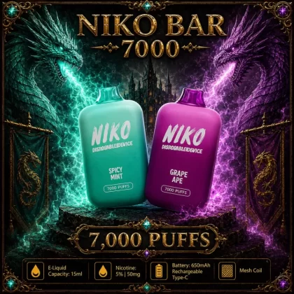 NIKO Bar 7000 - Watermelon Patch (WHT Series)