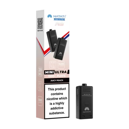 Juicy Peach Hayati Mini Ultra Refill Pack - Vapeshop Co