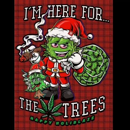 StonerDays I’m Here For The Trees Dab Mat